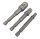 Dugókulcs adapter készlet 1/4";3/8";1/2