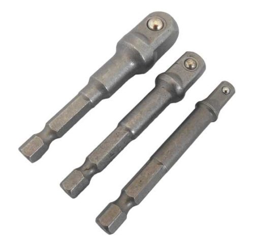 Dugókulcs adapter készlet 1/4";3/8";1/2