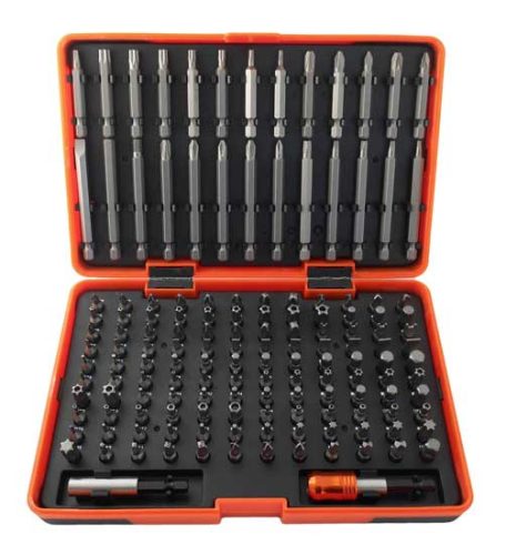 MAGG Profi - Bit készlet tartóval és adapterekkel - 146 db