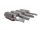 Háromszög fejű bit készlet 25mm - 4 db (1x15;1x20;1x25;1x27)