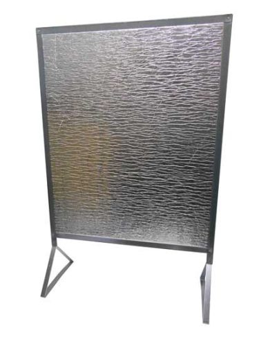 Kályha védőfal REFLEX 920x610mm - lábakon