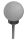 Kert napelemes LED lámpa WHITE BALL