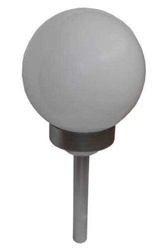 Kert napelemes LED lámpa WHITE BALL