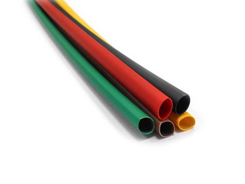 Polietilén zsugorcső 1m 3,2/1,6mm - barna