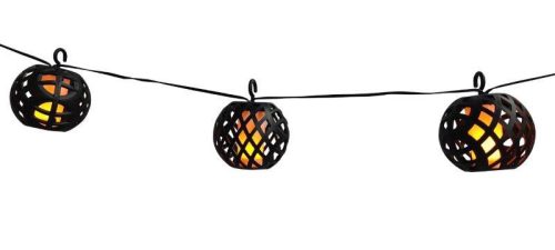 Kerti napelemes LED fény - labda FLAMES - 10db