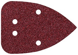 WOLFCRAFT - Tépőzáras csiszolólapok fához/fémhez, 96 x 136 mm, 80, 12, 240
