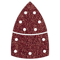 WOLFCRAFT - Tépőzáras csiszolólapok fához/fémhez, 2 részes, 40, 95mm, 10db