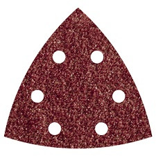 WOLFCRAFT - Tépőzáras csiszolólapok fához/fémhez, 95mm, 40, 5db