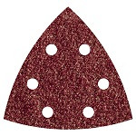 WOLFCRAFT - Tépőzáras csiszolólapok fához/fémhez, 95mm, 80, 5db