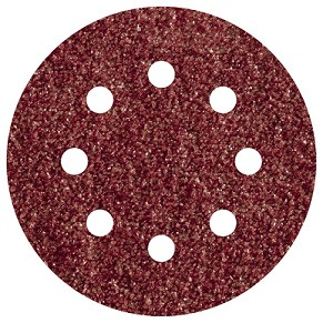 WOLFCRAFT - Tépőzáras csiszolólapok fához/fémhez 125mm, 40, 5db