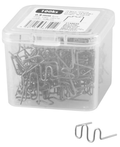 Strend Pro - Clip műanyag hegesztőpisztolyhoz, gyapjú, 0,8 mm - 100 db