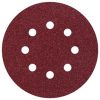 WOLFCRAFT - Tépőzáras csiszolólapok fához/fémhez, 180, 125mm, 5db