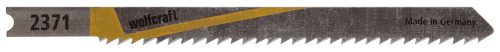 WOLFCRAFT - Szúrófűrész-lapok HCS, U-befogás, fa és műanyag, tiszta vágások 100mm, 2db