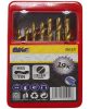 Fémfúró készlet HSS TiN 19 db (1,0-10,0mm)