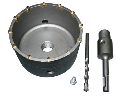 Kalapácsfúró fúrószár 100mm átmérő, 110mm szár SDS+