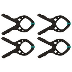 WOLFCRAFT - Rugós szorítók, microfix 30 mm-es szín, 4 db-os készlet