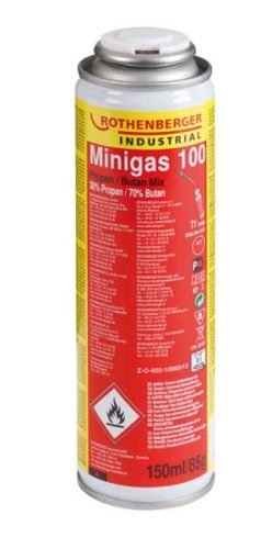 Rothenberger - Minigas 30% propán, 70% bután, palack 150ml