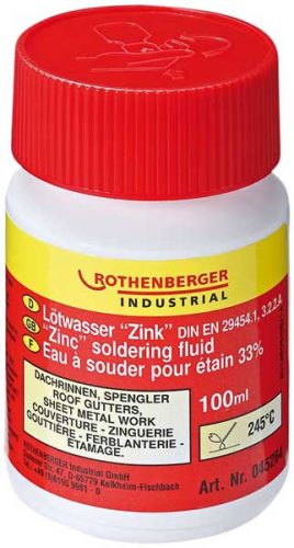 Rothenberger - cink forrasztóvíz 100ml