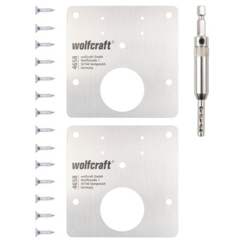 WOLFCRAFT - Javítókészlet kivetőpántokhoz – ajtó oldal, 17 részes