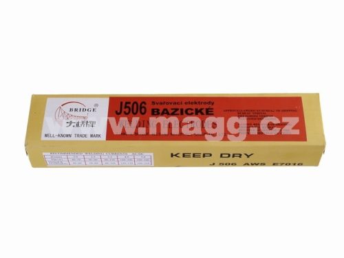 Bázikus elektróda J506 / 2,5x300 / 2,5 kg (IU kg)