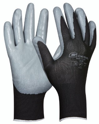Munkavédelmi szerelő kesztyű MIDI-FLEX 8-as méret