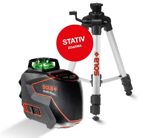 SOLA - PLANO 3D  green Professional - keresztvonalas lézer + FST