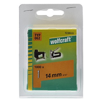 WOLFCRAFT - Szögek 2mm magasság 14mm, 1000db