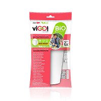 viGO! BIO Papírpohár fehér 400 ml, laminált PLA, 6db/cs