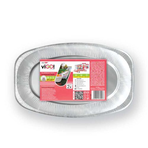 Tálca ovális 35x24 cm - 2 db