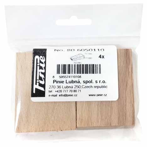PINIE - Faékek 60x50x11mm - 4 db