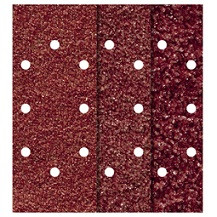 WOLFCRAFT - Csiszolólapkészlet fához/fémhez 93x230mm, 40,80,120, 15db