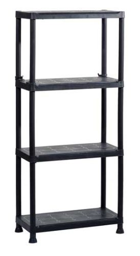 KETER - Polcos regál PLUS 60/4 - méretek: 60 x 30 x 135 cm