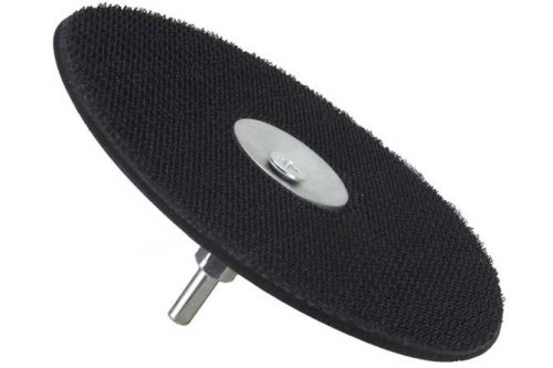 Univerzális csiszolótányér tépőzárral 125mm, szárral
