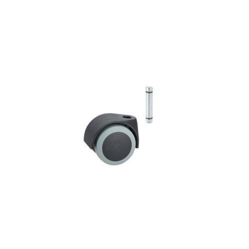 Dörner + Helmer - Bútor görgős dupla TPE futófelület 50 mm 11x15 mm csappal és automatikus