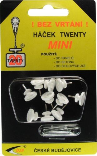 DIP - TWENTY horog - mini - 10 db/csomag