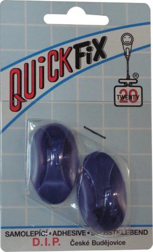 DIP - QUICKFIX öntapadós akasztó tip 2 - 2 db - kék