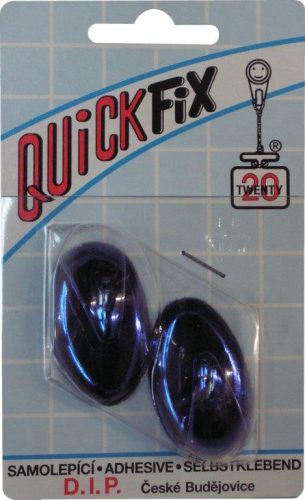 DIP - QUICKFIX öntapadós akasztó tip 1 - 2 db - króm