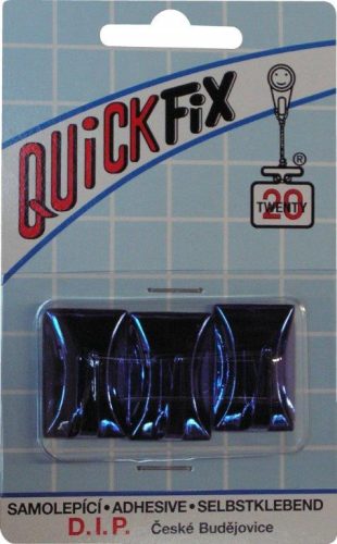 DIP - QUICKFIX öntapadós akasztó tip 4 - 2 db - ezüst