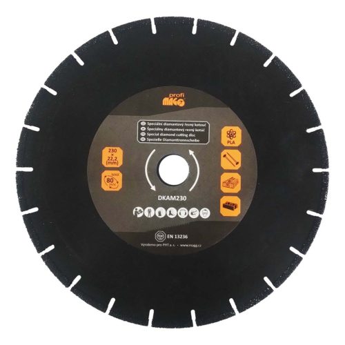 MAGG Profi - Speciális gyémánt vágókorong 230x22,2mm