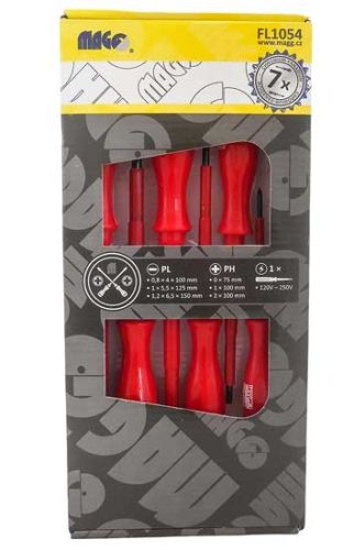 Elektro csavarhúzó készlet 7 db-os (3xPL, 3 XPH, 1x mérő)