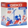Figyelmeztető szalag piros/fehér 70mm x 200m