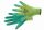 GROOVY GREEN kesztyű nylon, latex tenyér zöld 8