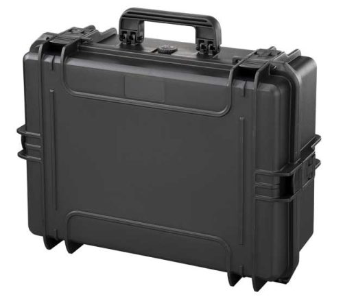 MAXI Manyag koffer 555x428x211 mm, IP 67, fekete