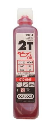 OREGON - Félszintetikus olaj 2T 100ml - piros