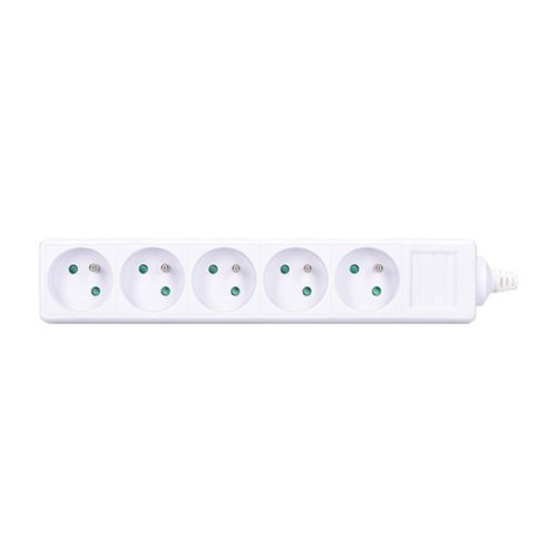 SOLIGHT - Többszörös hálózati aljzat, 5 aljzat