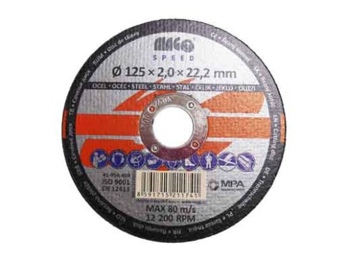 Vágókorong fémhez 125x2,0x22,2mm MAGG SPEED