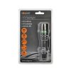 SOLIGHT - LED fém zseblámpa , 3W CREE LED, fekete,  3x AAA