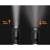 SOLIGHT - LED fém zseblámpa 3W + COB, 150 + 60lm, AA, fekete
