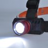 SOLIGHT - Tölthető LED fejlámpa, 3W,150lm, zoom, Li-ion, USB