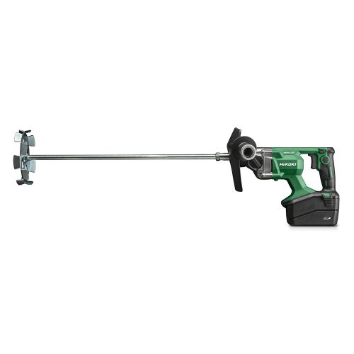 HiKOKI UM36DA-BASIC MultiVolt 36 V-os akkus keverőgép, 150mm szár, akár 13zsák anyag 1 feltölté